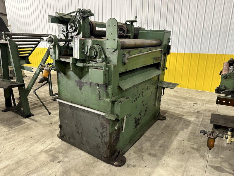 48&quot; AUTOMATIC FEED EDGE GUIDE, PINCH ROLL &amp; EDGE SLITTER TRIMMER: STOCK 19765