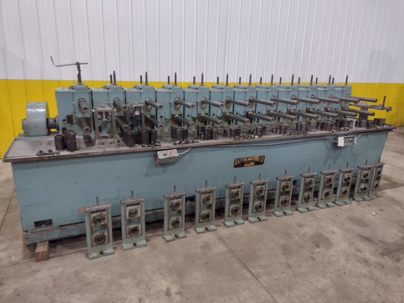 12 STAND X 2&quot; ARBOR X 14&quot; ROLLSPACE RAFTER ROLLFORMER: STOCK #23468