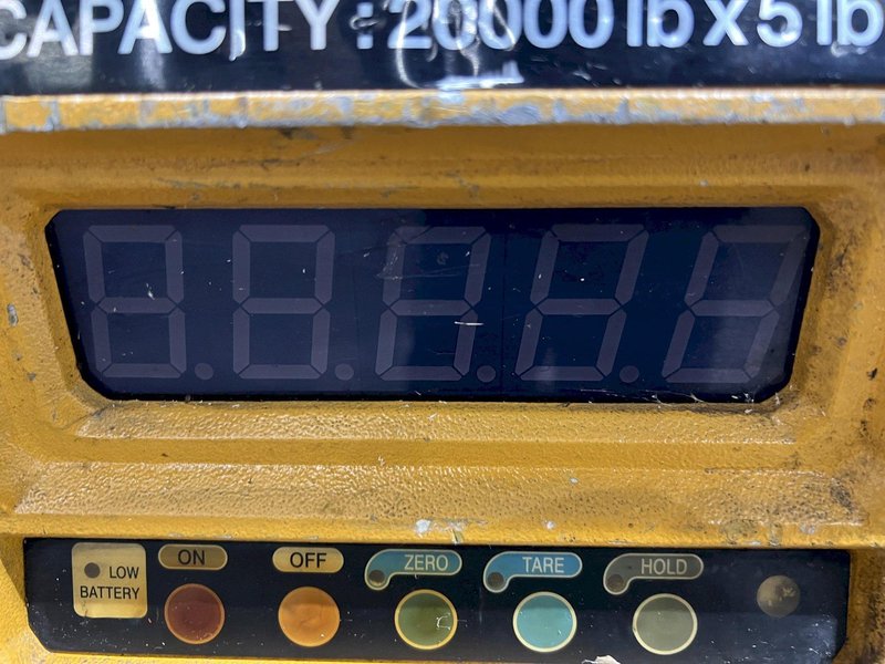 20,000 LBS CAS GASTON IIII DIGITAL CRANE SCALE: STOCK #16099