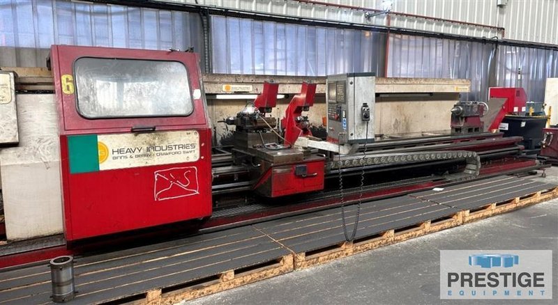 Binns &amp; Berry 33.4&quot; x 236.2&quot; Versa Turn 6 CNC Hollow Spindle Lathe