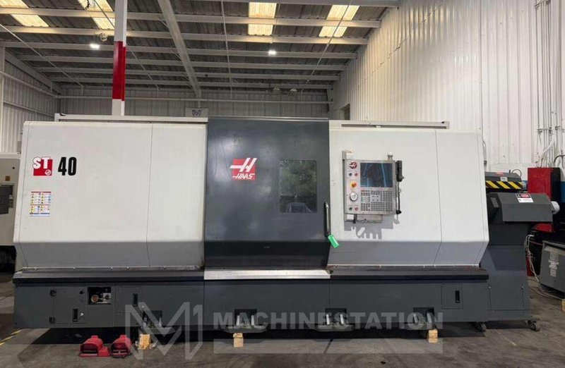 Haas ST-40 CNC Turning Center -18.5″ Chuck, 7.5″ Big Bore Lathe