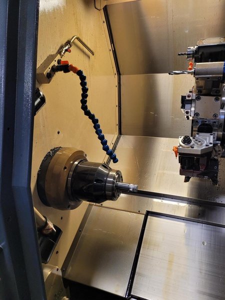 Eurotech Elite B620-SLY Multi-Axis Turning Center, 2020 – Sub-Spindle, Chip Conveyor, Live Tooling