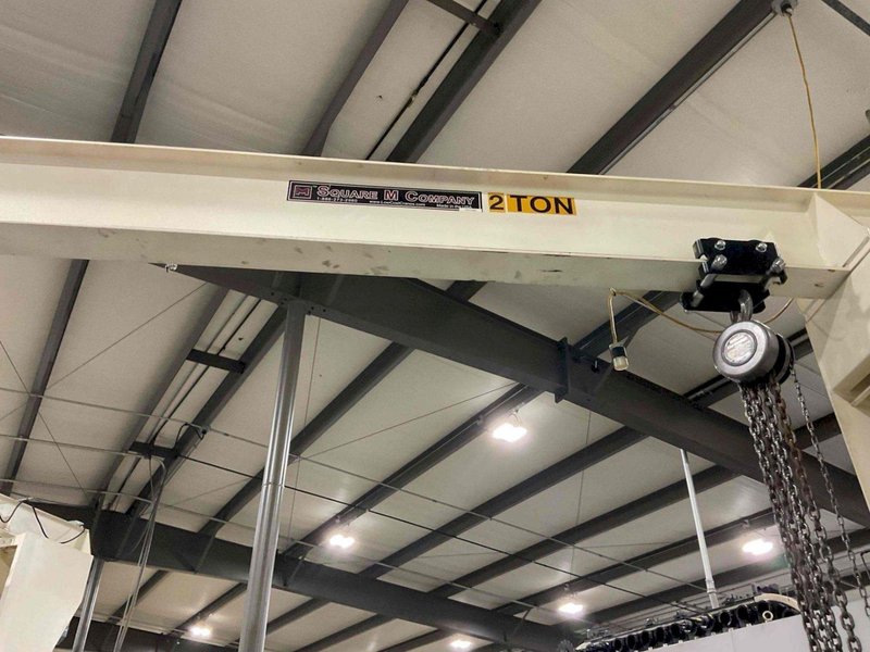 1 - PREOWNED 2-TON JIB CRANE