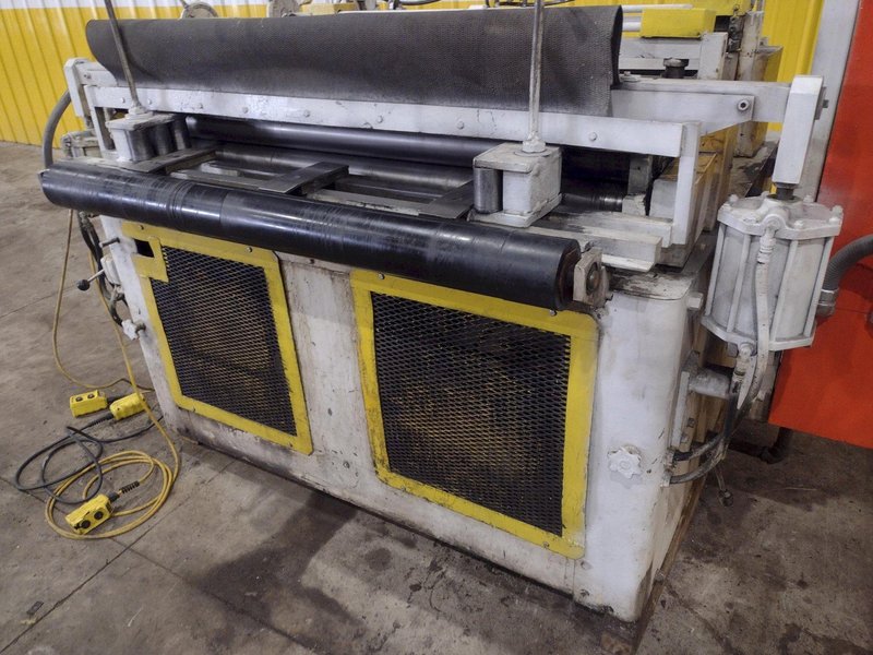 48&quot; x 14 GA ROWE 7 ROLL POWERED COIL STRAGHTENER: STOCK #22749