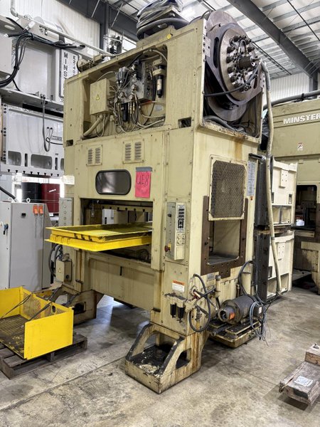 Minster P2H-100-48 Precision Straight Side Press with adjustable stroke