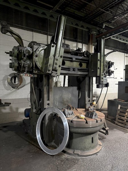 KING VERTICAL TURRET LATHE. STOCK # 0546426