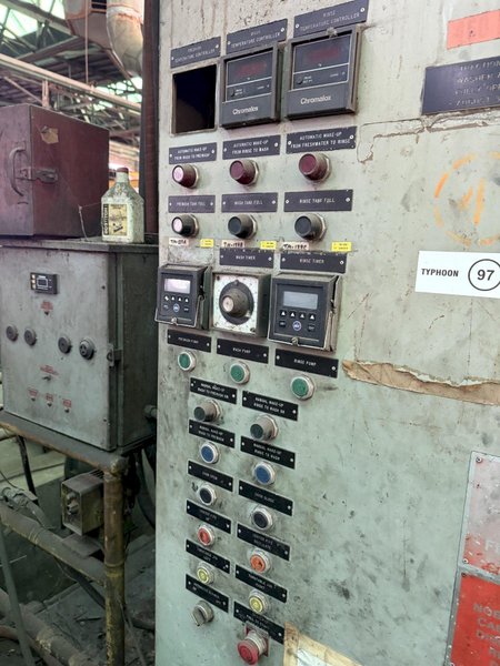 72" PROCECO TYPHOON ROTARY TABLE PARTS WASHER. STOCK # 0875826