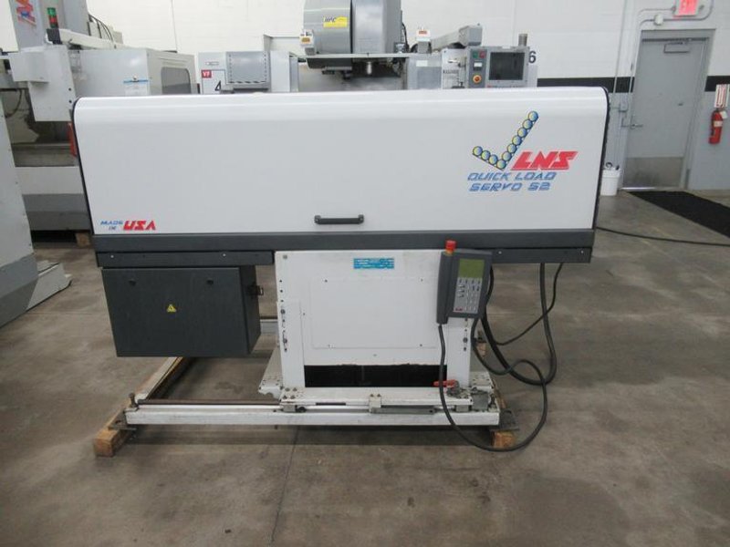 LNS Quick Load Servo S2 Automatic Magazine Bar-Feed .250&quot; - 4.75&quot; x 63&quot; Bar Capacity