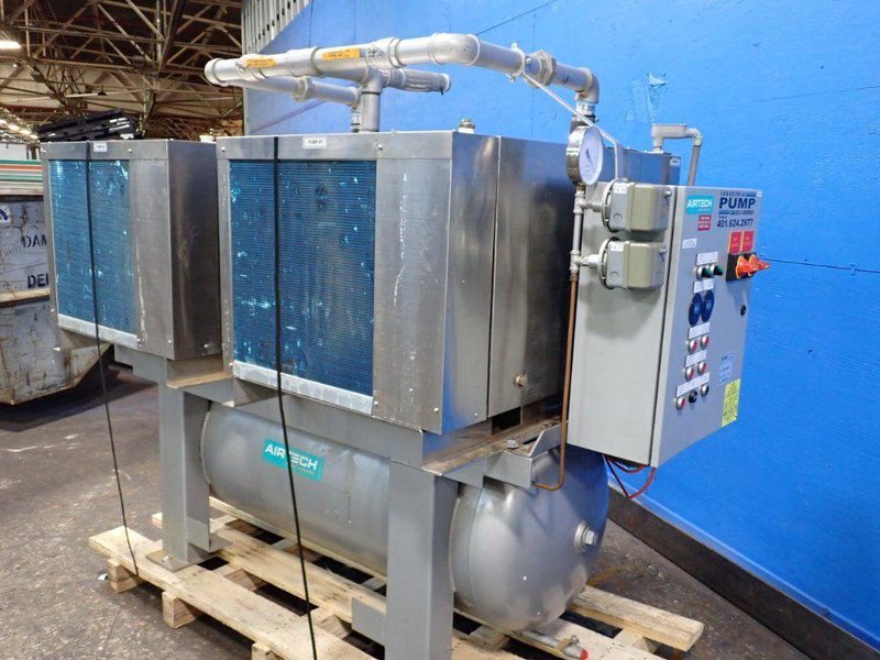 AIRTECH 160 GAL VACUUM PUMP  -  SCS-3AL2281-2TAN-N-FPA