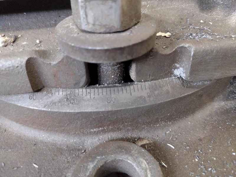 BRIDGEPORT CRANK VICE: STOCK #18878