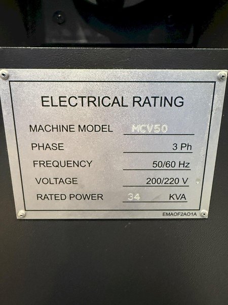 2015 Samsung MCV50 Used CNC Vertical Machining Center For Sale