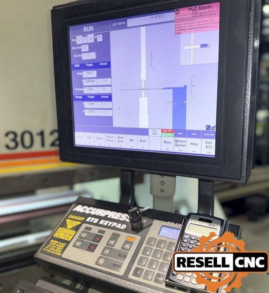 2019 Accurpress 713012 CNC Hydraulic Press Brake