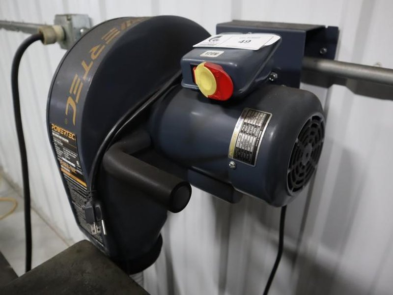 Powertek Wall Mount EC-5370 Dust Collector- Auction Item