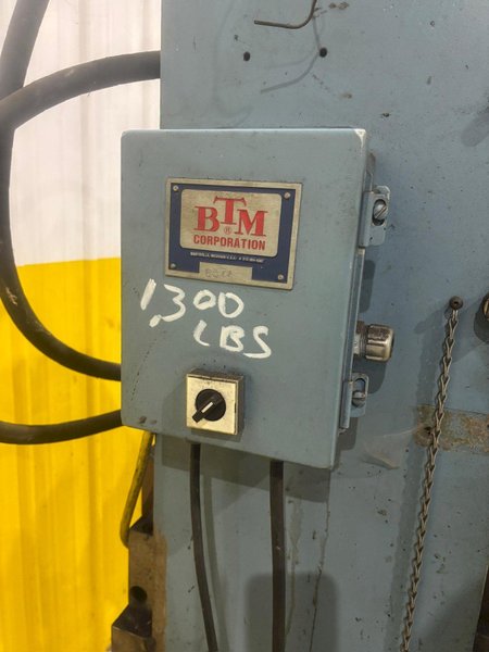 10 TON BTM MODEL #P10F TOG-L-LOC AIR TOGGLE SHEET METAL PRESS: YOBRO #24796