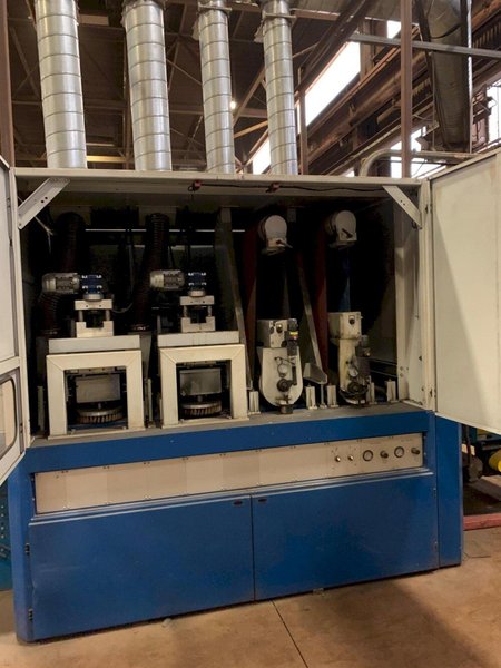 52&quot; X 2 BELT APEX MODEL #3052M-DDSS BELT GRINDER FINISHING MACHINE, NEW 2012: STOCK 14139