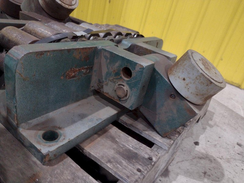 (2) 75 TON HILLMAN MODEL #75-OT ROLLER TYPE MACHINERY MOVING SKATES: STOCK #22986