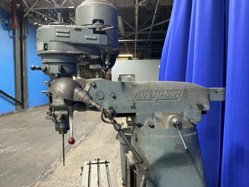 BRIDGEPORT 9”X42” VERTICAL MILL  -  0379