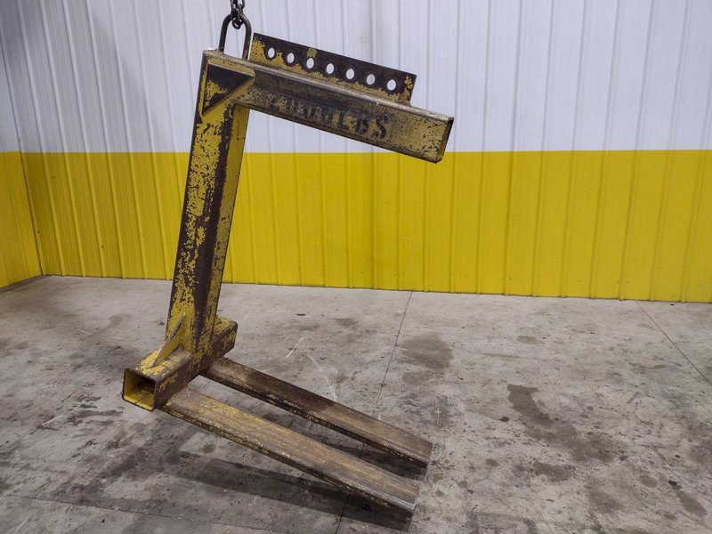 2,000 LB x 42&quot; x 48&quot; NATIONAL IND PALLET LIFTER CRANE ATTACHEMENT: STOCK #22369