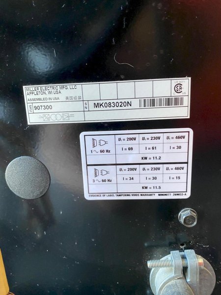 2019 Millermatic 350P Mig Welder. Never used. New out of box!