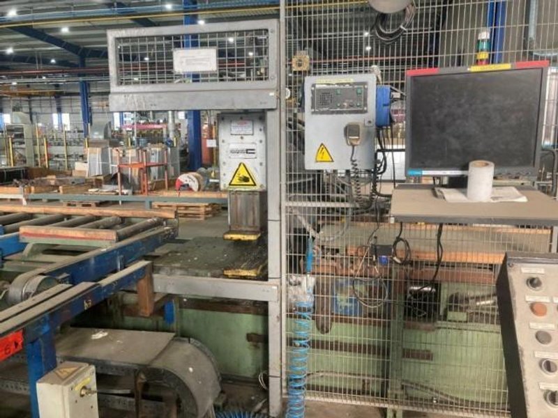 1370 MT SUTTON OIL HYDRAULIC DIRECT EXTRUSION PRESS (14123)