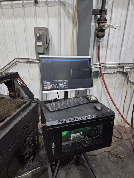 5′ x 10′ ArcLight Dynamics Arc Max Plasma Table, 2018 – Hypertherm Powermax 105, Tube Cutting Attachment