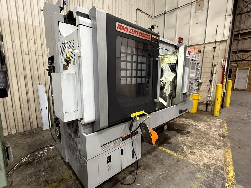 Mori Seiki NLX 2500 SMC/700 Multi-Axis CNC Lathe, 2012 -Chip Conveyor, Tooling