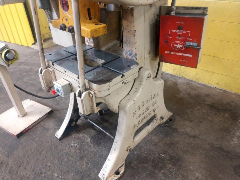 46 TON FEDERAL OBI PRESS; 2" STROKE, NEW 1989: STOCK #14321