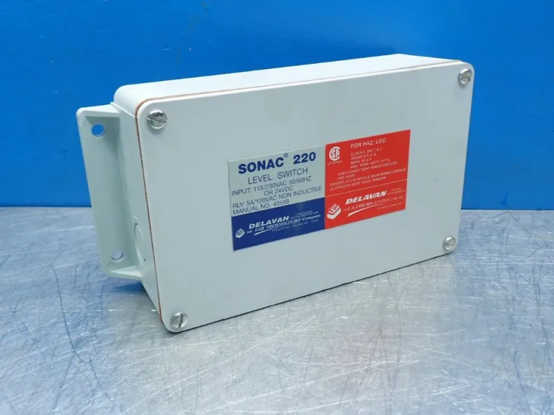 DELAVAN LEVEL SWITCH SENSOR UNIT  -  SONAC 220