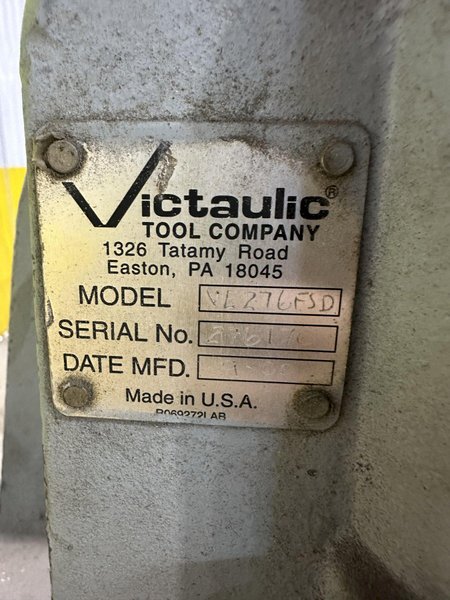 2&quot; TO 12&quot; VICTAULIC MODEL #VE-276 PIPE ROLL GROOVER: STOCK #23763