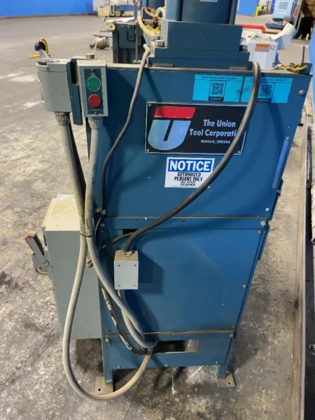 THE UNION TOOL CORP 56” X 2” ROLLERS HYDRAULIC SHEETER   -  UNION ROTARY PRESS #15, 50