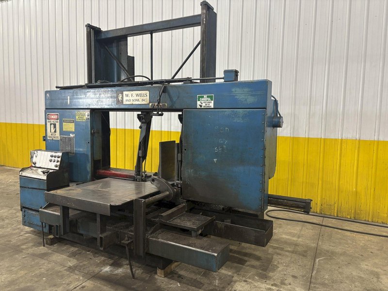 30&quot; X 36&quot; W.F. WELLS MODEL G-30-II HORIZONTAL BANDSAW: STOCK #23678