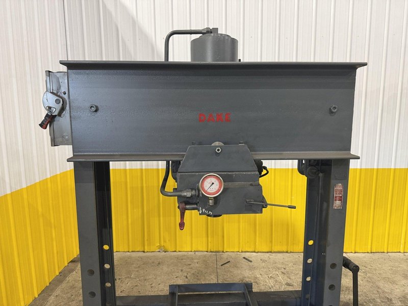 150 TON DAKE MODEL #5-150 HYDRAULIC H-FRAME PRESS: YOBRO #24148