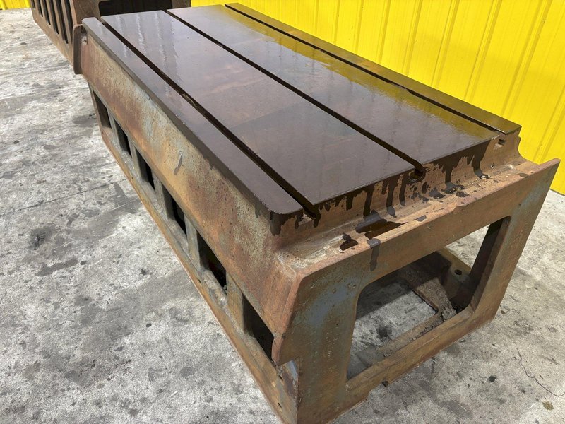 32&quot; X 65&quot; T SLOTTED DRILL BOX SETUP STEEL TABLE: STOCK #23230