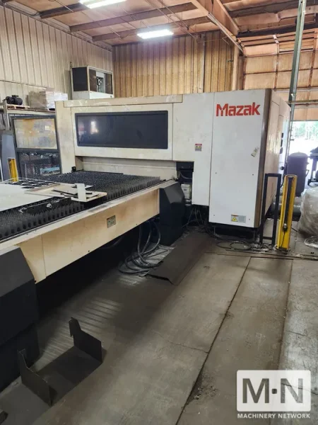 2014 4000 WATT MAZAK OPTIPLEX FIBER CNC LASER
