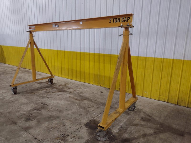 2 TON CALDWELL GANTRY CRANE: STOCK #23606