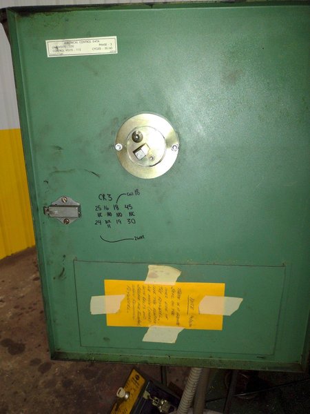 80 TON ROUSSELLE MODEL #8B-48 GAP FRAME PUNCH STAMPING PRESS, 6" STROKE: STOCK #20727