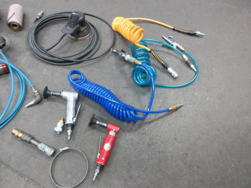 Pneumatic Air Tools with Air Hoses- Auction Item