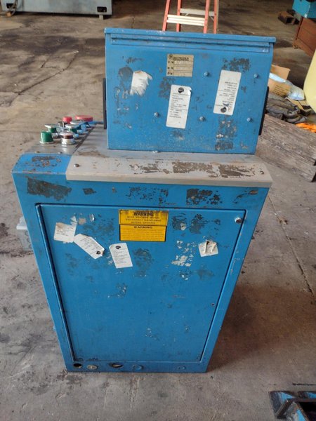 60" x 14 GA X 20,000 LB IOWA PRECISION MODEL #SLR6014-2.5 SLITTING CUT TO LENGTH COIL SLEAR LINE: YOBRO #26015