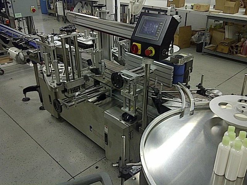 A Packaging Systems Fully Automatic Filling and Labeling Line for Shampoo Bottles, 2009
