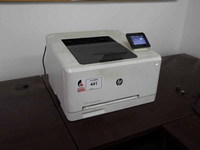 HP Color Laser Jet Pro M252dw Printer- Auction Item
