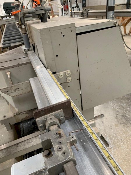 420 mm Blade Dia., Elumatec Upcut Non-Ferrous Semi-Automatic Circular Saw, Model MGS-105
