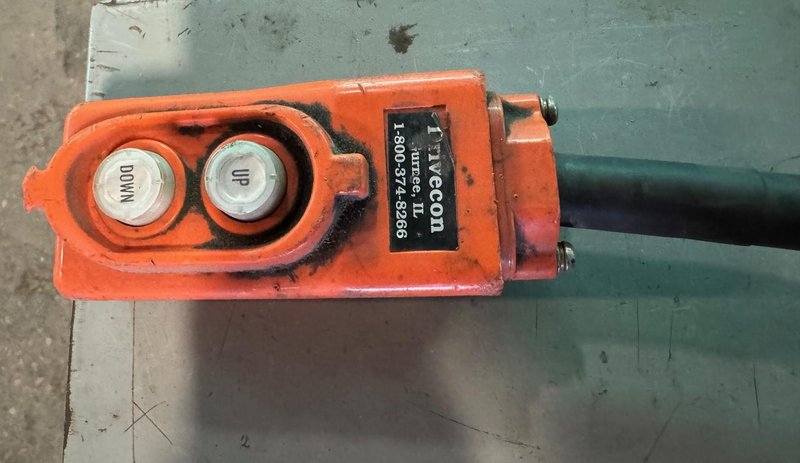 500 Lb. Welding Positioner, Power Rotation &amp; Tilt, 48" Dia. Tbl. 1 Phase