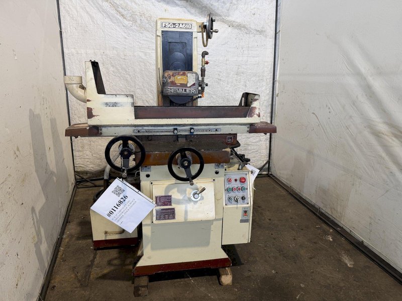 6" X 18" CHEVALIER FSG-2A618 HYDRAULIC AUTOMATIC SURFACE GRINDER. STOCK # 0116826