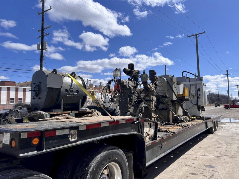 2 HP DOALL MODEL @PM-200V RAM TYPE VERTICAL MILL WITH POWER FEED &amp; DRO: STOCK #22880