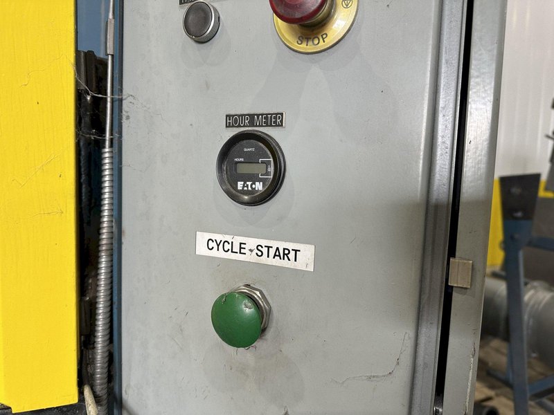 48&quot; TABLE VIKING MODEL #4812CT CONTINUOUS SHOT BLAST PARTS CLEANING SYSTEM, NEW IN 2017: STOCK #22469