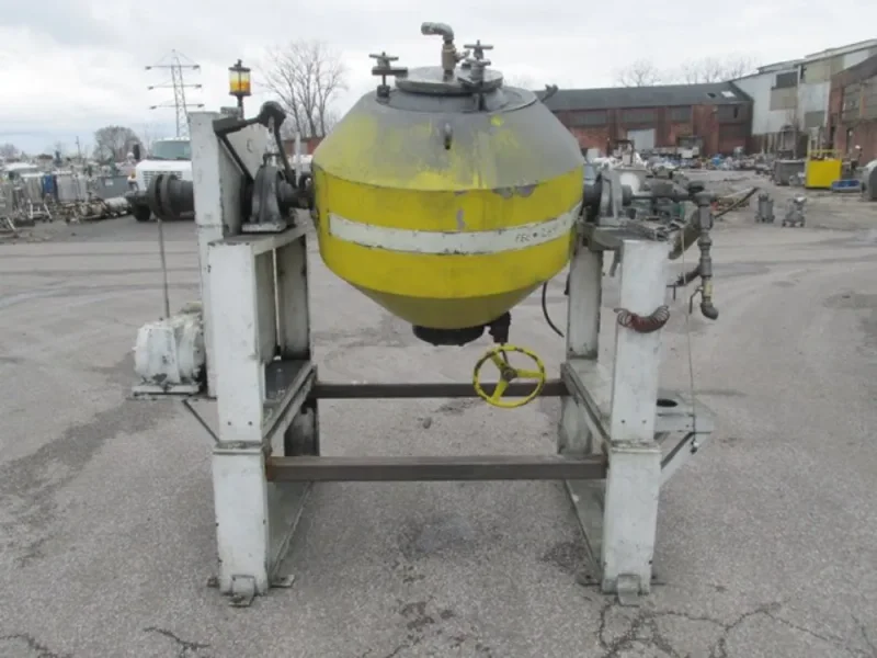 ABBE 10 CU FT DOUBLE CONE VACUUM DRYER