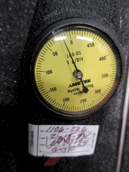 Ametek 5-500 Gram Force Gauge Model LKG-05 , Extech 407735 Decibel Sound Level Meter 35-135 db- Auction Item