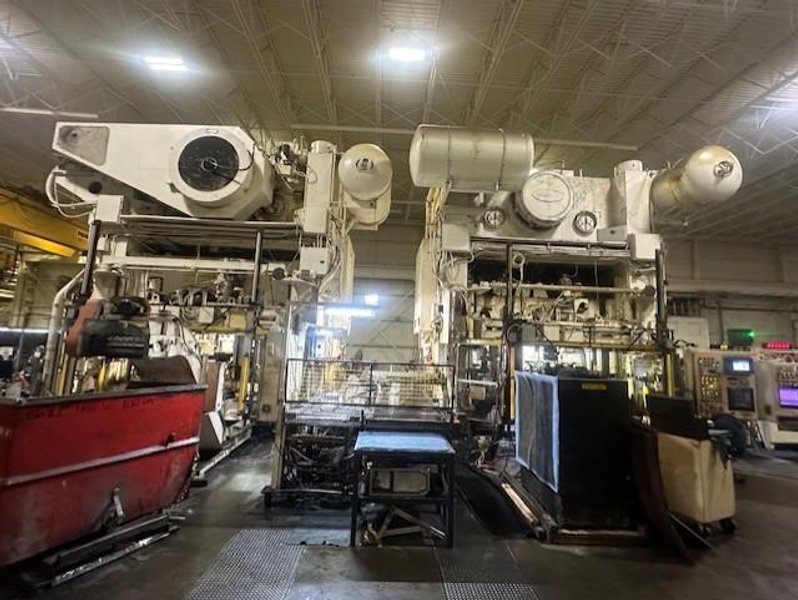 1600 Ton, DANLY #SE4-1600-132-72, TANDEM PRESS LINE