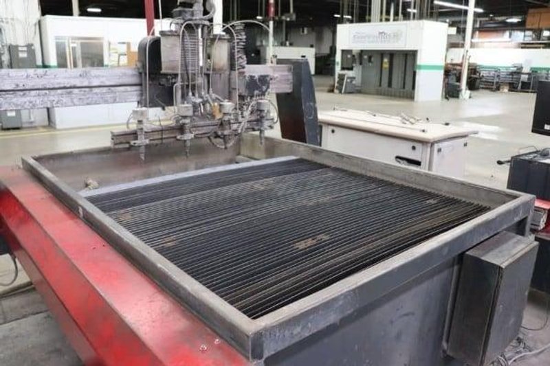 2021 Omax Maxiem 1515 4 - Head Waterjet Cutting System (#5917)