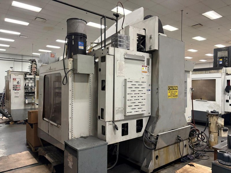 Haas VF-6/50 VMC, 2006- Thru Spindle Coolant, Wired for Probes